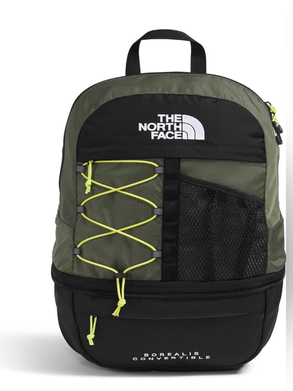 The North Face Borealis Convertible Backpack – Olive/Black 17.5 L